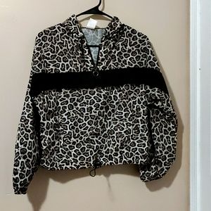 Leopard Print Hoodie Shirt